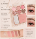 Palette Fards à Paupières 8 Couleurs — Regard Envoutant & Maquillage Longue Tenue